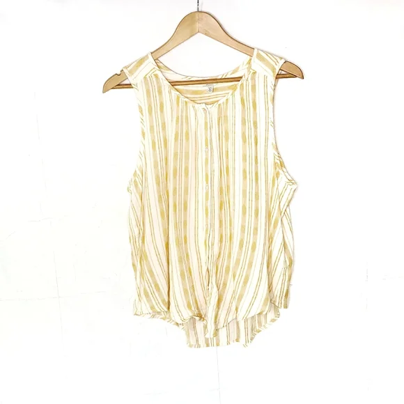 Lucky brand striped tank - Picture 2 of 5